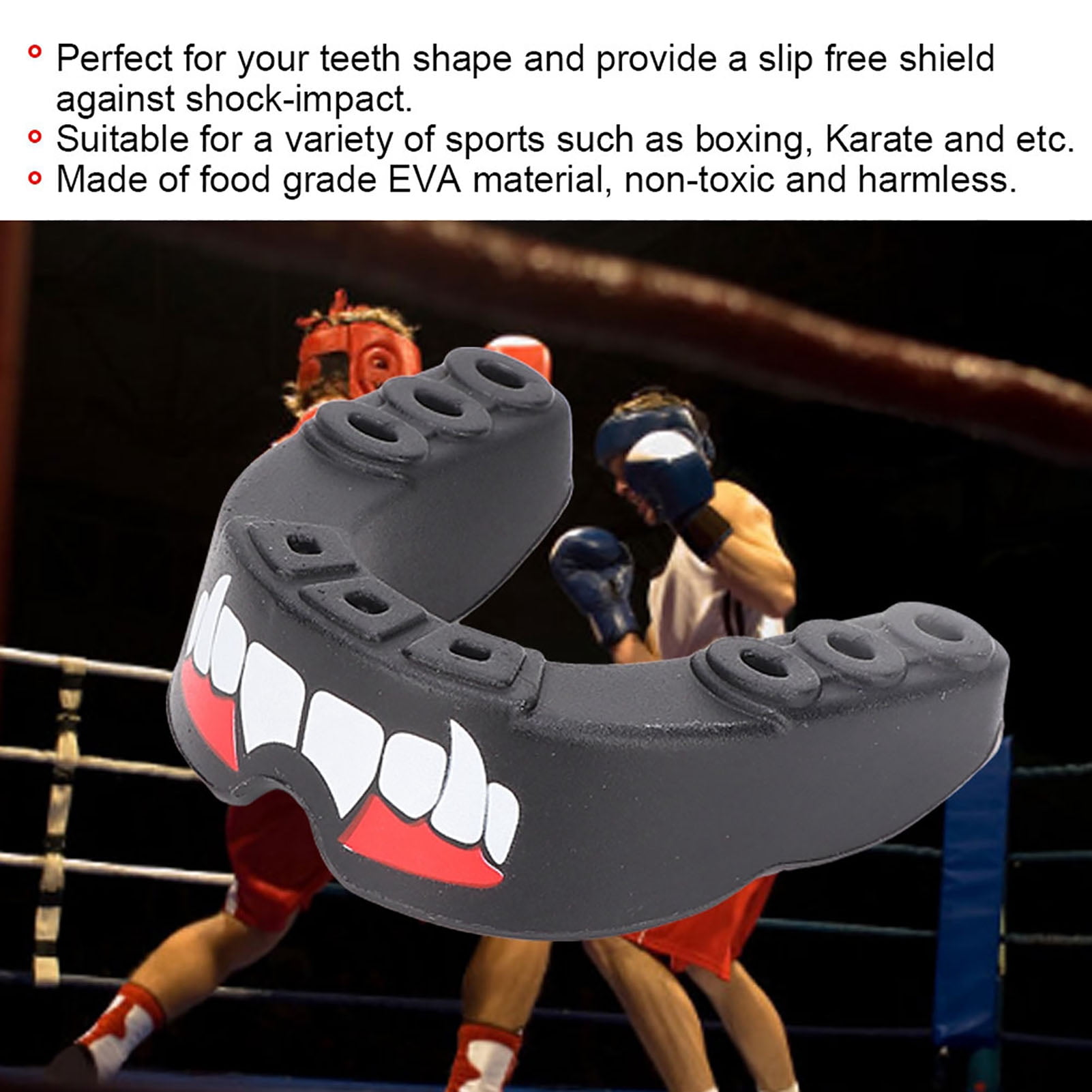 Paradenti Slim Fit, Junior Gum Shield Per Bambini E Ragazzi Per - Foto 10