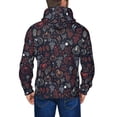 thumbnail image 5 of Zip Up Hoodies for Men - Thanksgiving Seamless Pattern Long Sleeve Comfrt Men'S Fashion Hoodies & Sweatshirts, Jackets for Men Hoodies Pullover Clothing Clothes with Pouch, 5 of 5