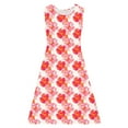 thumbnail image 3 of LOVZFMLL Jupe Longue pour Filles Robe de Performance Princesse avec Nœud, 3 of 7