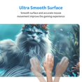 thumbnail image 5 of Xecao Cat Underwater Fantasy for Mouse Pad - Waterproof Extended Contour Mouse Mat, Large Gaming Mousepad Laptop Keyboard Mat with Non-Slip Rubber Base, 5 of 8