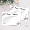 thumbnail image 5 of Share A Memory Cards 50 Tarjetas Tarjeta De Memoria Para Celebración De La Vida Graduación Boda Jubilación Fiesta De Despedida 4 Pulgadas X 6 Pulgadas Blanco, 5 of 5