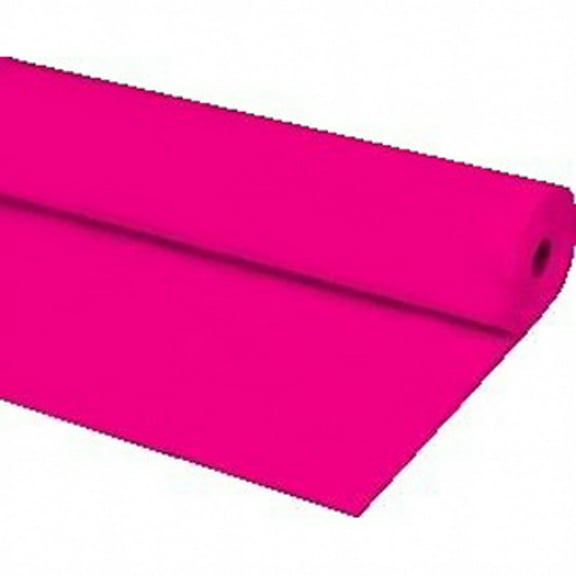 40" X 100 Ft Plastic Heavy Duty Banquet Roll Hot Pink