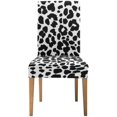 thumbnail image 2 of FMSHPON Jaguar Skin Print Stretch Chair Cover Protector Seat Slipcover for Dining Room Hotel Wedding Party Set of 4, 2 of 6