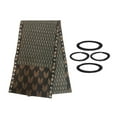 thumbnail image 1 of LOVIVER Tissu de Remplacement Respirant Résistant à la Chaleur avec Cordon pour Patio Extérieur Motif Losange, 1 of 5