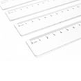 thumbnail image 5 of 5 Pcs 15cm 20cm Clear Ruler Measuring Ruler Plastic Ruler Straight Ruler Multifunctional Rulers Drawing Tool, 5 of 9