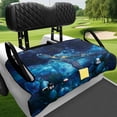 thumbnail image 4 of chaqlin Turtle and Floral Pattern Golf Cart Seat Easy to Install, Fit for Sports Club Car Golf Cart Suitable for Club Car DS Precedent 2 Passenger, 4 of 8