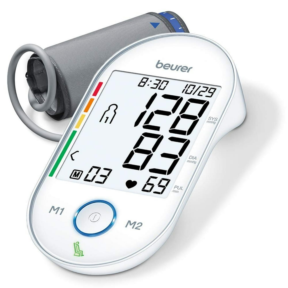 Beurer Upper Arm Blood Pressure Monitor, Large Cuff, Automatic