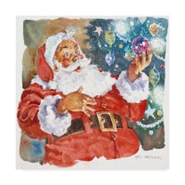 Trademark Fine Art 'Santas Glow' Canvas Art by Hal Frenck