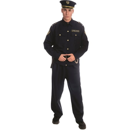 Adult Police Officer Costume Set - Small