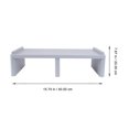 thumbnail image 2 of NUOLUX Computer Riser Desk Monitor Stand Organizer Desktop Shelf Shelf Standstorage Riser Screen Heightening, 2 of 6