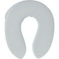 thumbnail image 6 of Essential Medical Supply Foam Padded Toilet Seat Cushion Riser with Hook and Look Attachment and Washable Vinyl Cover, 4", 6 of 6
