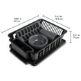 thumbnail image 3 of Sterilite 12 Piece Kitchen Set, Includes Sinkset, Bowls, Tumblers, Ice Cube Trays, Black, 3 of 8