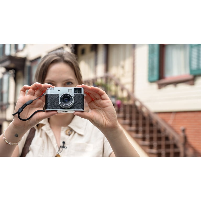 FUJIFILM X half Digital Camera (Silver), SOFT CASE-SMALL - Walmart.com