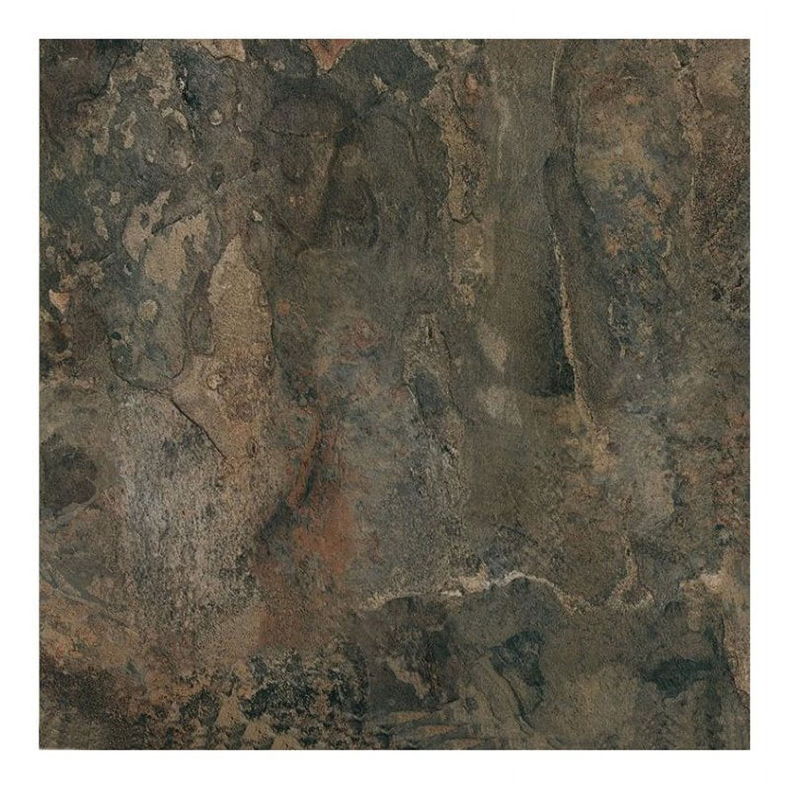 Nexus 12x12 Dark Slate Marble Self Adhesive Vinyl Floor Tiles 5 Cartons-100 Tiles