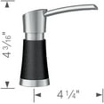 thumbnail image 6 of Blanco Artona Soap Dispenser - Truffle/Stainless Dual Finish, 6 of 7