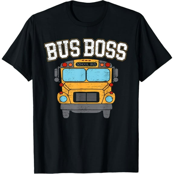 Bus Boss School Service Student Delivery Specialist T-Shirt