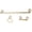 Brass, variant on Kingston Brass BAK111148SN Victorian 3-Piece Bathroom Hardware, Brushed Nickel