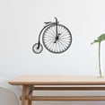 thumbnail image 4 of BRIGHTFUFU Exquisito decoración de bicicleta retro de la artesanía de metal de metal de metal de metal en forma de pared retro montada en la pared en forma de bicicleta, 4 of 8