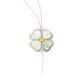 thumbnail image 1 of Artesanía Diamantes Hechas A Mano Tarea 3D Bag Lentejuelas Costilla (Clover) Blanco, 1 of 8