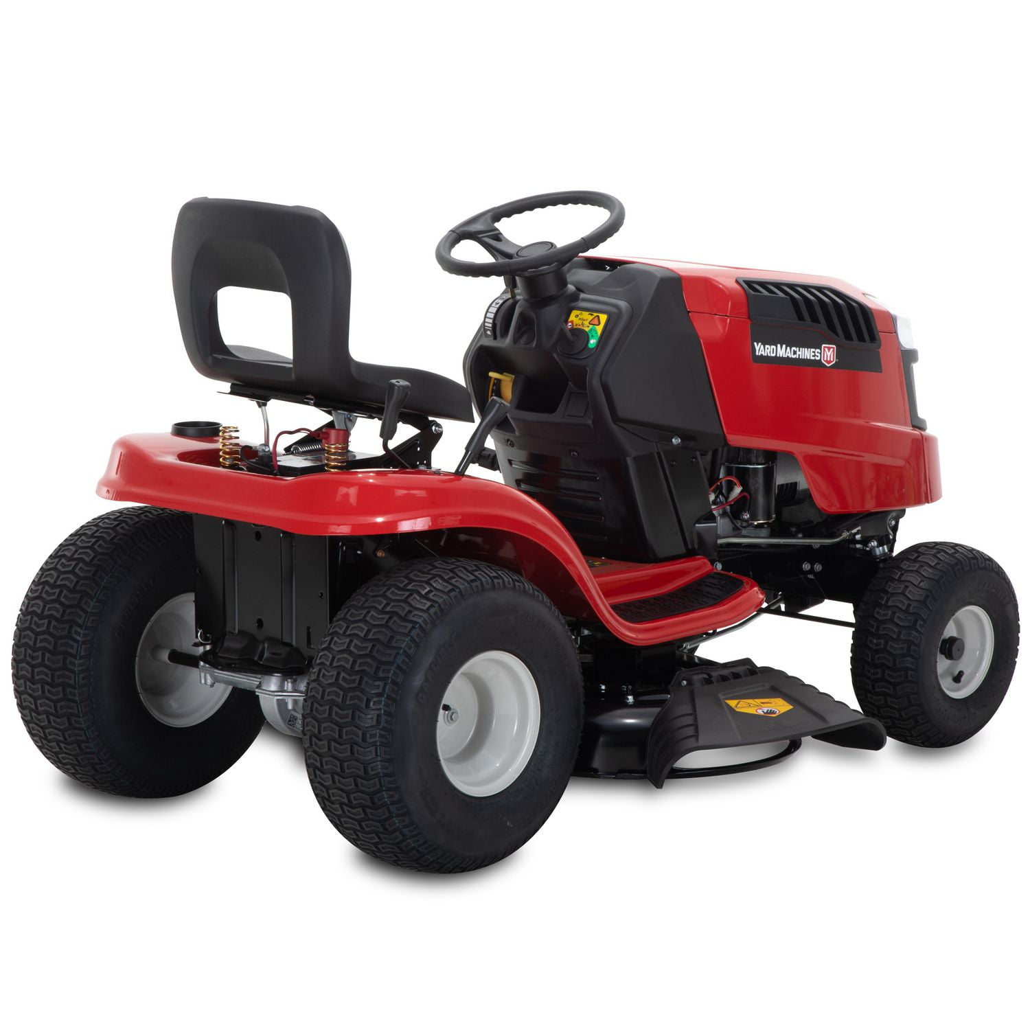 Yard machine riding lawn mower 15.5 hp sale