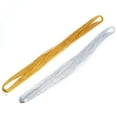 thumbnail image 3 of MRLESS Silver Metallic Cord for DIY Jewelry Making - 2 Bundles, 3 of 6