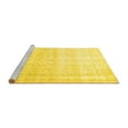 thumbnail image 2 of Ahgly Company Machine Washable Indoor Rectangle Persian Yellow Traditional Area Rugs, 4' x 6', 2 of 4