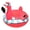 Pink, variant on NFTIGB Inflatable Dinosaur Snow Tube for Kids and Adults Winter Sleds with Handles, 32 inches / 81 cm, Green