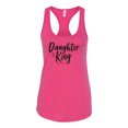 thumbnail image 2 of Wild Bobby, Daughter Of The King 2 Corinthians 6:18 Inspirational/Christian Women Racerback Tank Top, Raspberry, X-Large, 2 of 5