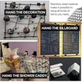 thumbnail image 4 of Stainless steel picture rail hooks, Picture hangers, Mirror clamps, Mirror fittings, Hanging set (20 mm internal width), 4 of 5
