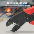 thumbnail image 4 of KFFKFF Crimping Tool Terminal Ratcheting Crimper, suitable for AWG22-10 cables, with Heat Shrink/Insulated functionality., 4 of 9