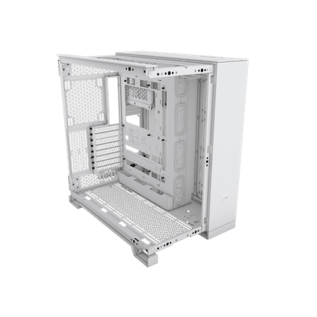 CORSAIR - 6500X ATX Mid-Tower Dual Chamber Case - White