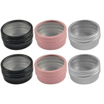 Tersarium 6pcs Small Beads Storage Containers Nail Charms Storage Boxes for Small Items