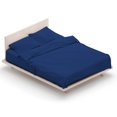 thumbnail image 2 of Swan Comfort Microfiber 4-piece Bed Sheet Set - Full, Navy Blue, 2 of 4