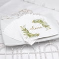 thumbnail image 3 of miduoudo-55498 Beverage Napkins, Cocktail, Greenery, 3 of 4