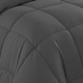 thumbnail image 2 of Sweet Home Collection, All Season Reversible Hotel Down Alternative Duvet Insert, King - Gray, 2 of 4