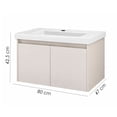 thumbnail image 2 of Ilios Innova | Lavamanos con Gabinete Flotante, Diseño Moderno Beige y Almacenamiento Funcional, 2 of 9