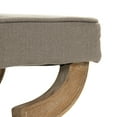 thumbnail image 3 of Zentique CF090 E272 A003 33 x 43 x 34 in. Fabien Wingback Chair, Natural Linen, 3 of 5