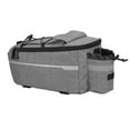 thumbnail image 1 of larger electric Bicycle ebike Rear Trunk Bag Waterproof Rack Trunk Bag grey, 1 of 8