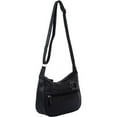 thumbnail image 2 of Women's Double Zip Hobo Handbag, 2 of 4