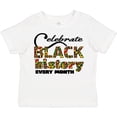 thumbnail image 3 of Inktastic Celebrate Black History Every Month Boys or Girls Toddler T-Shirt, 3 of 5