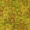 thumbnail image 1 of Ahgly Company Machine Washable Indoor Square Transitional Golden Brown Yellow Area Rugs, 6' Square, 1 of 7