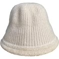 thumbnail image 5 of CoCopeaunts Knitted Bucket Hat for Women Autumn Winter Solid Color Versatile Wool Hat, Fashionable Outdoor Warm Fisherman Hat, 5 of 8