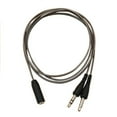 thumbnail image 2 of [TOP.SALE]Headphone Computer One Point Two Audio Line Two In One Extension Cable 2 Male To 1 Female Audio Cable, 2 of 7
