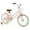 Pink, variant on Costway 18'' Kids Bike Toddler Bicycle with Training Wheel Kickstand for 4-8 Years Old Pink