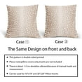 thumbnail image 5 of Antelope Pillow Covers 20X20 Inch Beige Faux Fawn Deer Animal Print Decorative Square Pillow Cases Modern Neutral Cotton Linen Throw Pillows Set of 2 Home Decor for Sofa Couch Bedroom Outdoor, 5 of 6