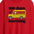 thumbnail image 2 of Peanuts - 100 Days Of Learning - Men's Long Sleeve T-Shirt, 2 of 5