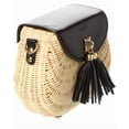 thumbnail image 3 of Surell Accessories Straw Basket Bag, 3 of 4