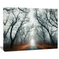 thumbnail image 3 of Design Art Mystic Road in Forest Landscape Photo Canvas Print, 3 of 3