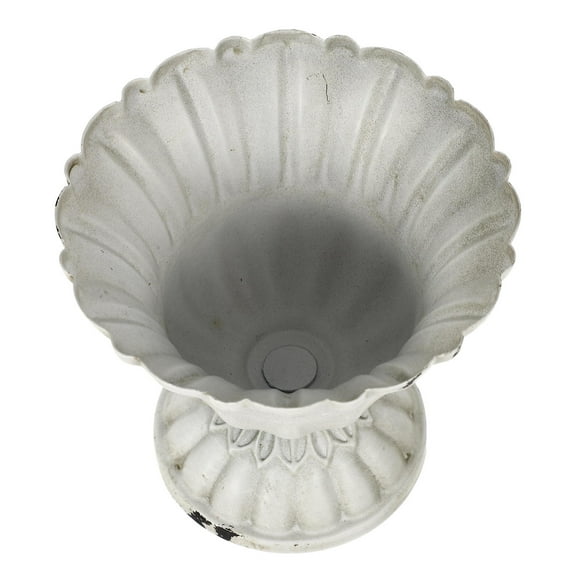 WHAMVOX  White Old Vase Vintage French Country Pots Rustic Decor Flower Antique Office Man