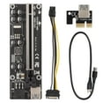 thumbnail image 1 of Tarjeta adaptadora vertical 8 condensadores Excicon Blindaje multicapa Hebilla fija Adaptador vertical PCIE 1x a 16x, 1 of 10